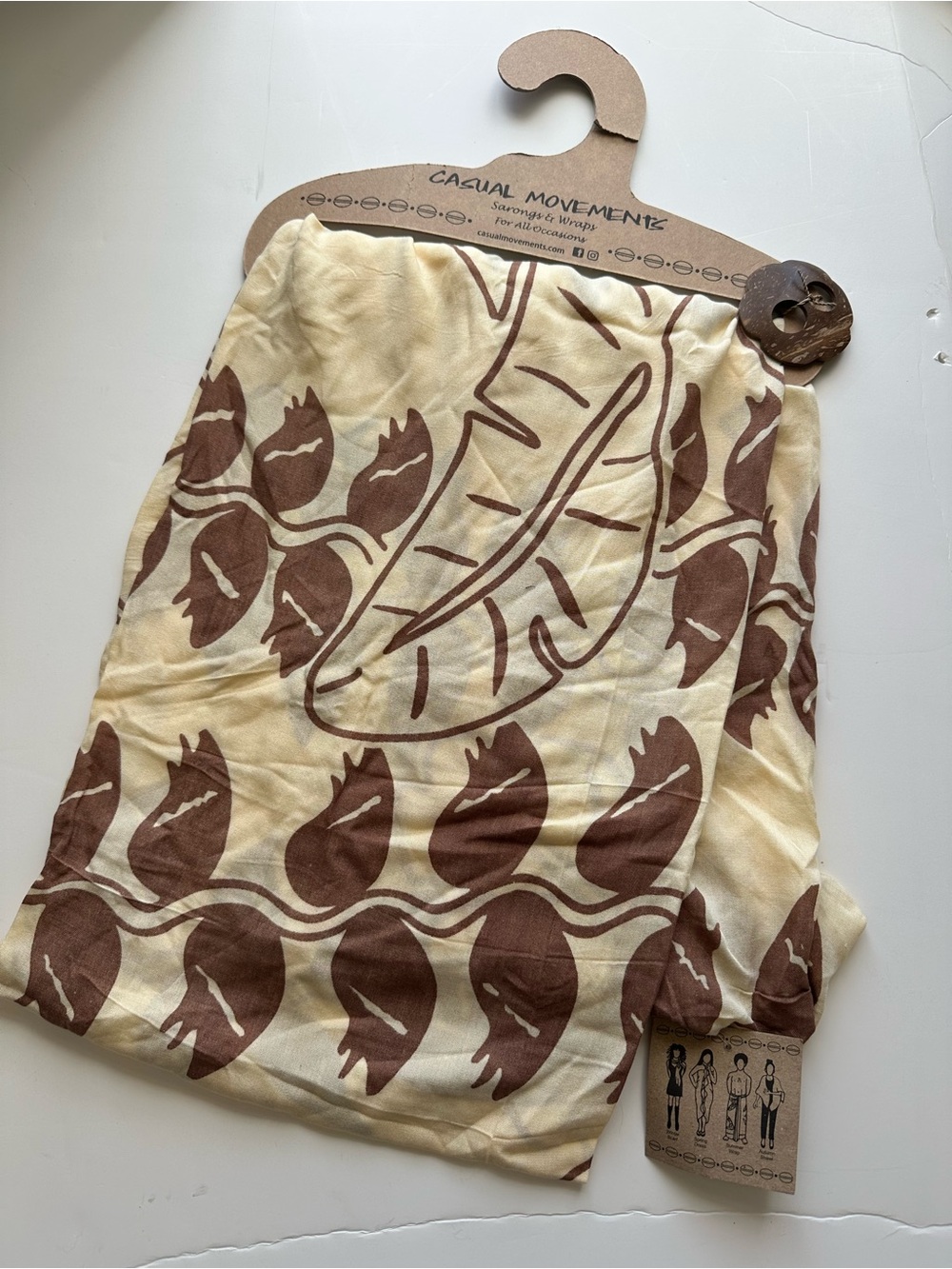 New Hawaii Casual Movements Sarong Wrap